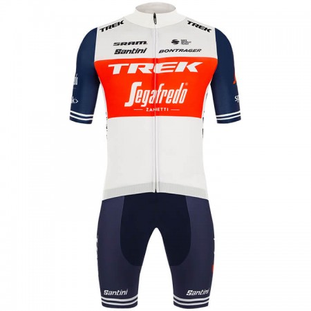 Tenue Maillot + Cuissard à Bretelles 2020 Trek-Segafredo N001